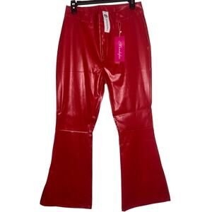 NEW - SZ L - Lauriebelles Vegan Leather Pants